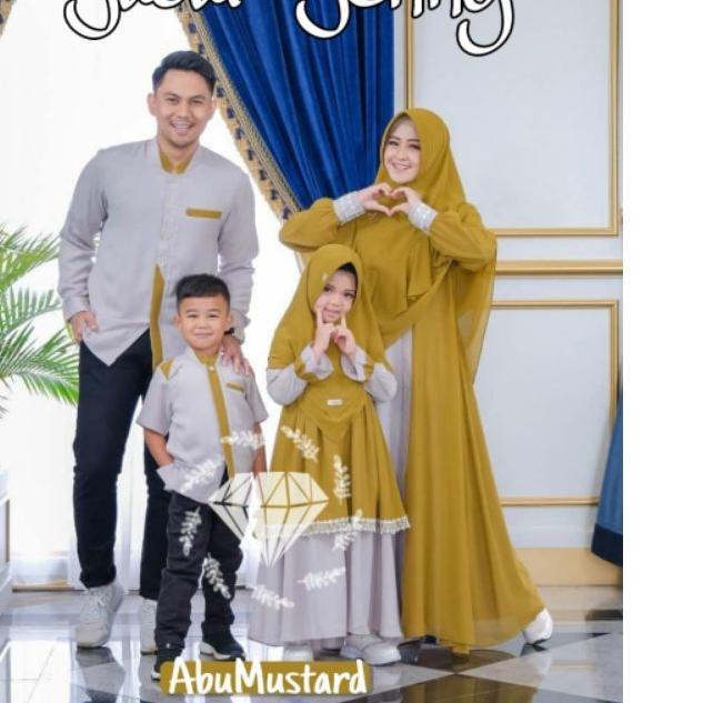 ➫ 4 VARIASI DAN ADA UKURAN COUPLE KELUARGA CP FAMILY SYARI YENNY KOKO YUSUF MOSCREPE MR ADA VIDEO RE