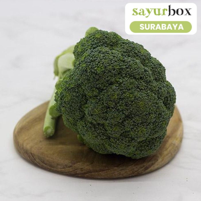 

Brokoli Conventional 500 gram (Sayurbox) - SURABAYA