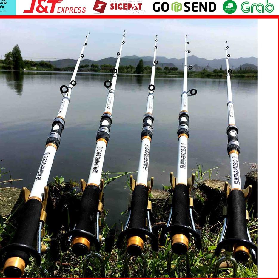 Big sale Day LR050 Joran Pancing Carbon Fiber Laut Telescopic Antena Panjang 2,1m 2,4m 2,7m 3,0m G