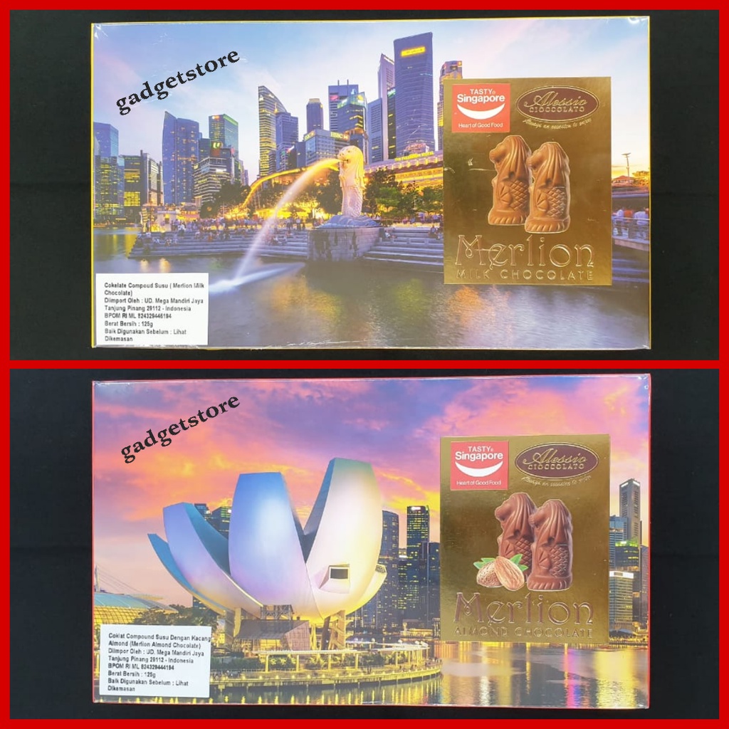 

Coklat Compound Susu Logo Merlion Singapore 125g