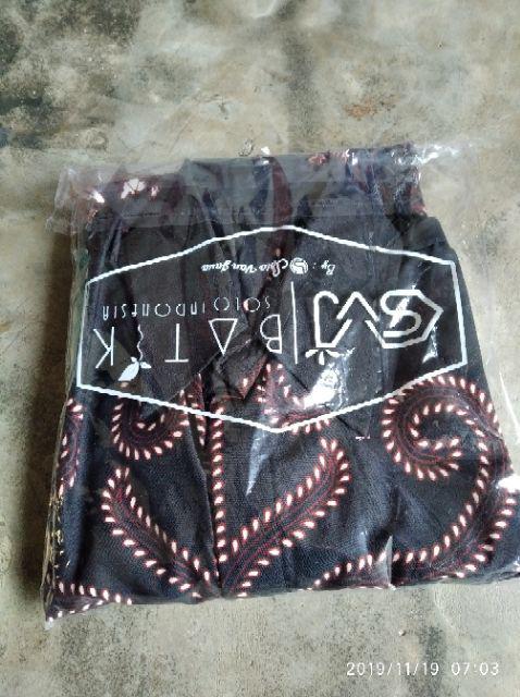 Kemeja Batik Lengan Panjang Kamara By Svj Batik Solo