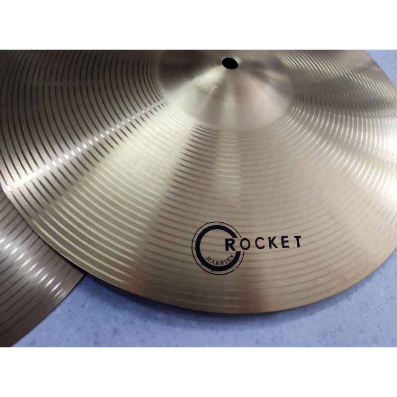 2 pcs cymbal rocket 14&quot; untuk hi hat