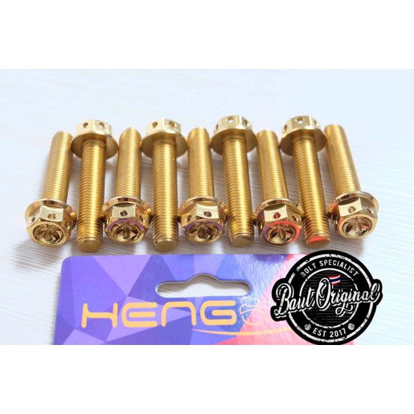 baut probolt gold flower 10x45 drat 14 panjang 4.5cm ori heng thailand harga satuan