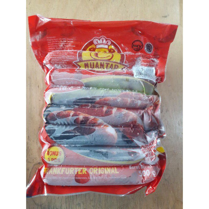 

Sosis jumbo bakar mantap/salam isi 7