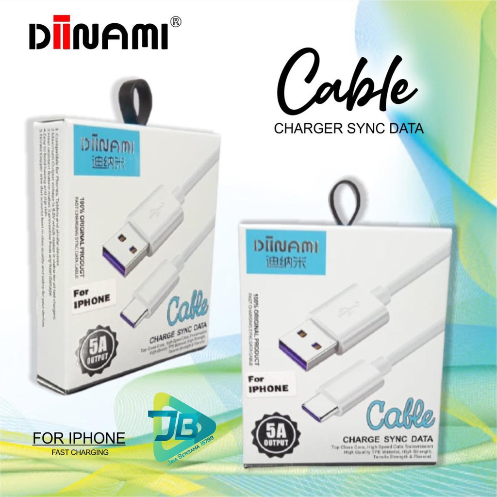 5A kabel cable data DIINAMI super Fast charging TIPE C QUICK CHarging 1M data cable JB2516