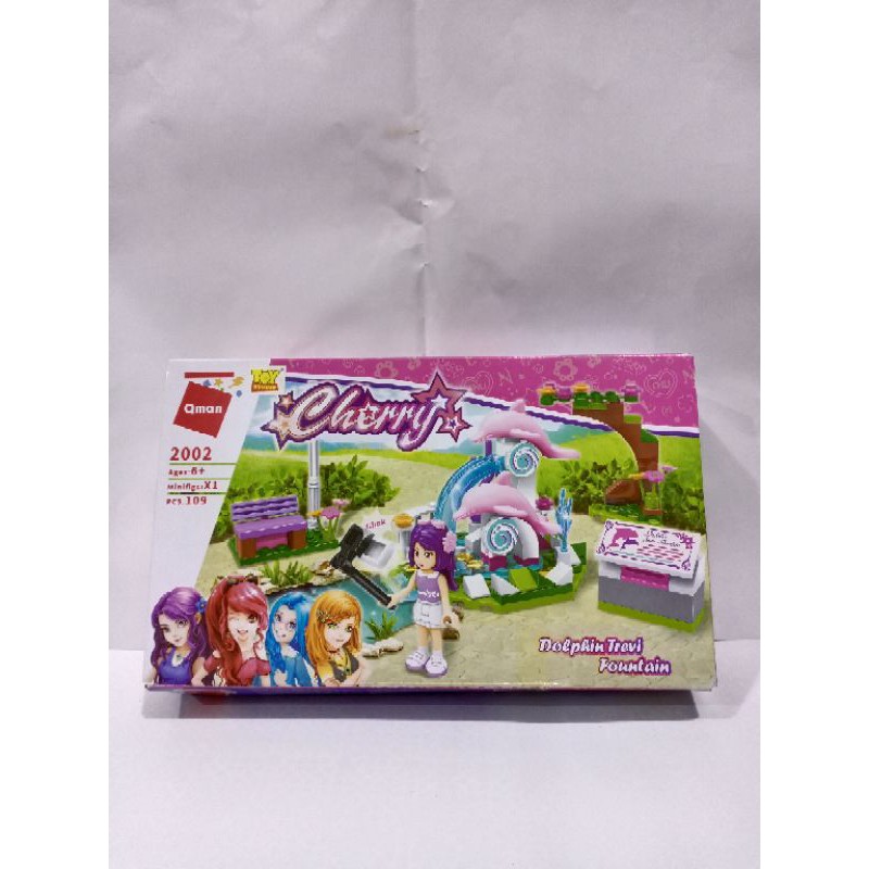 mainan lego Qman 2002 cherry's