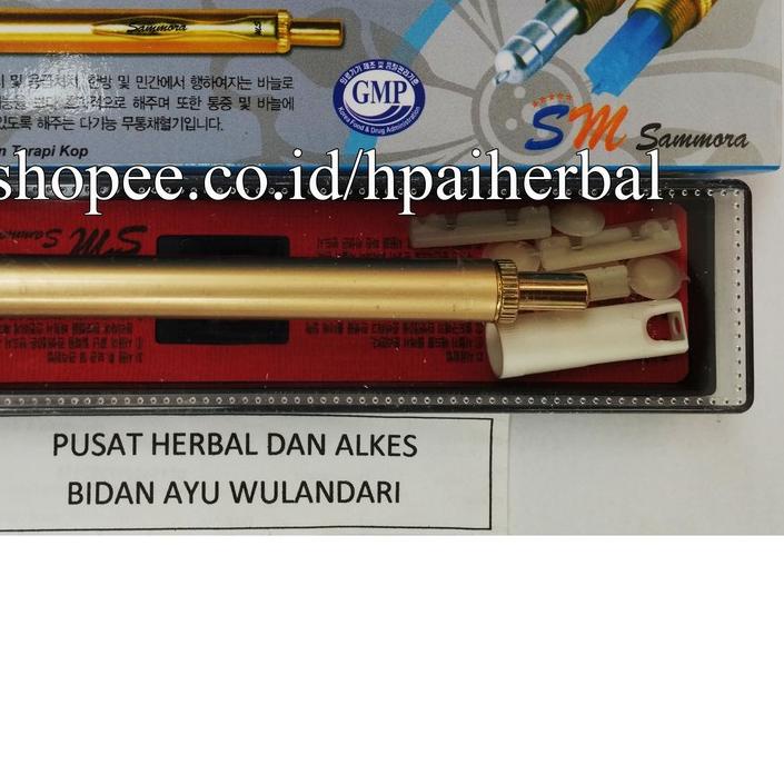 ➹ Pena Sammora Gold SM 228 Box Biru ♫