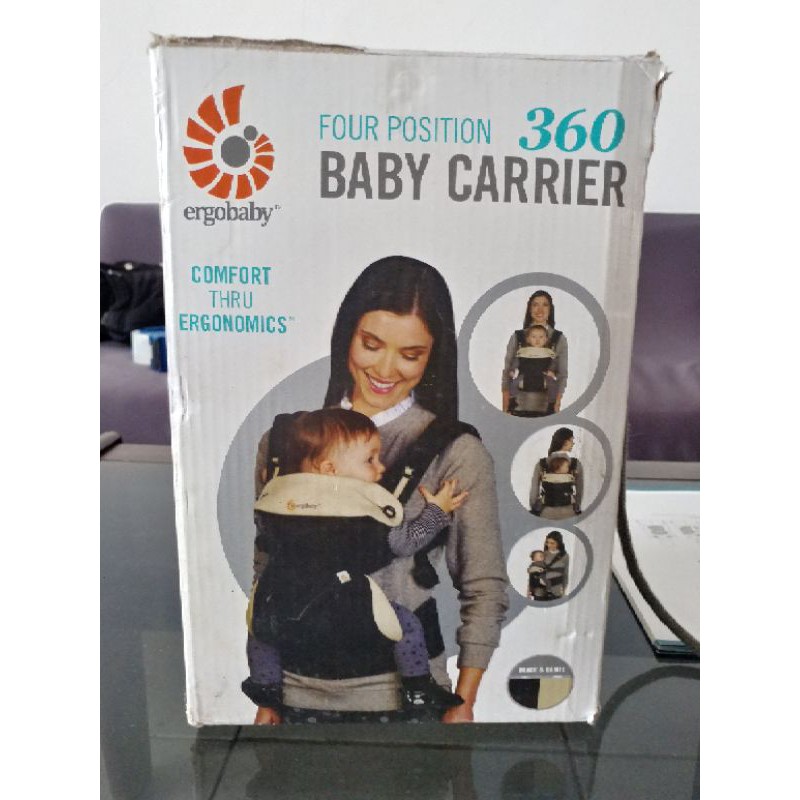 Ergobaby 360 KW Hitam second mulus