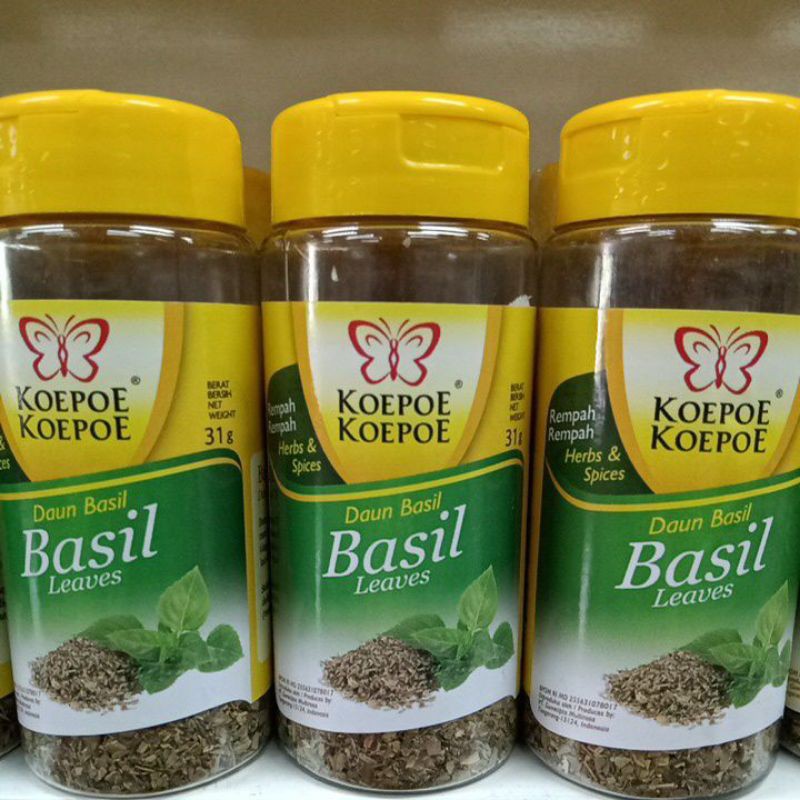 

Koepoe koepoe Bumbu Basil Leaves 31gr