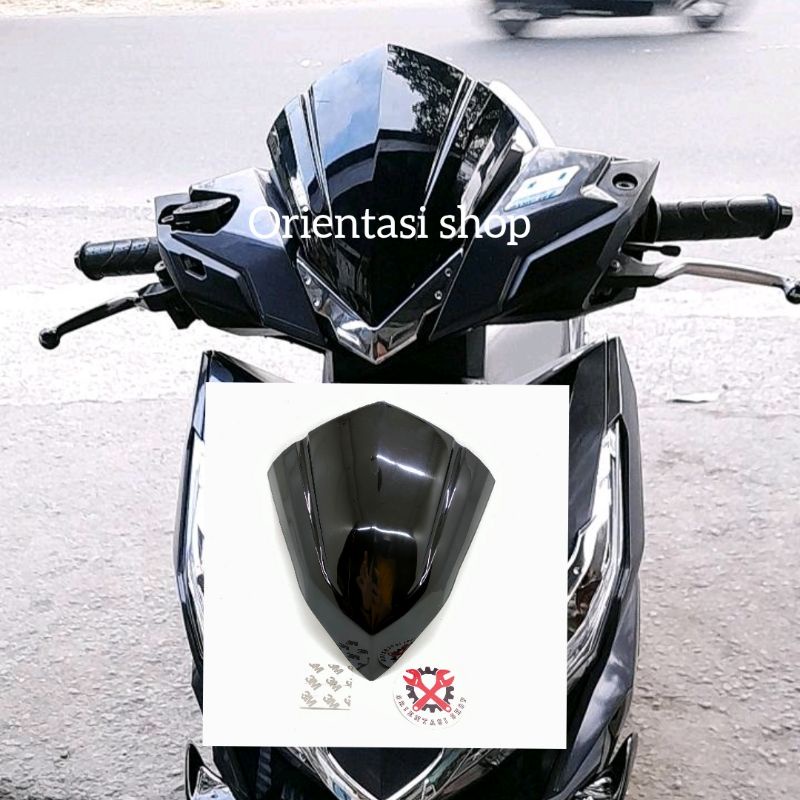 Visor vario 150 &amp; vario 125 led esp 2015 2017