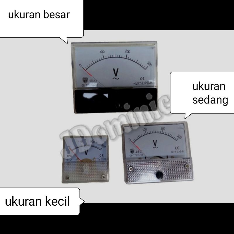 voltmetre, pengukur tegangan listrik genset pembangkit voltase volt voltmeter generator 2KW 3KW 5KW 