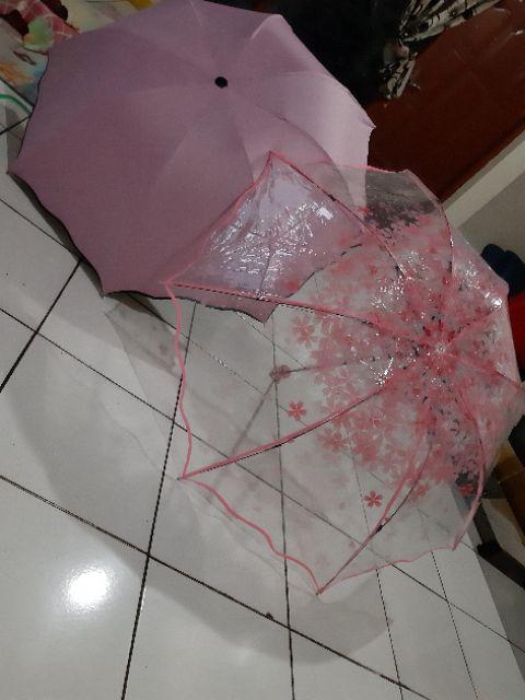 Payung Lipat Magic 3d Motif Keluar Jika Basah