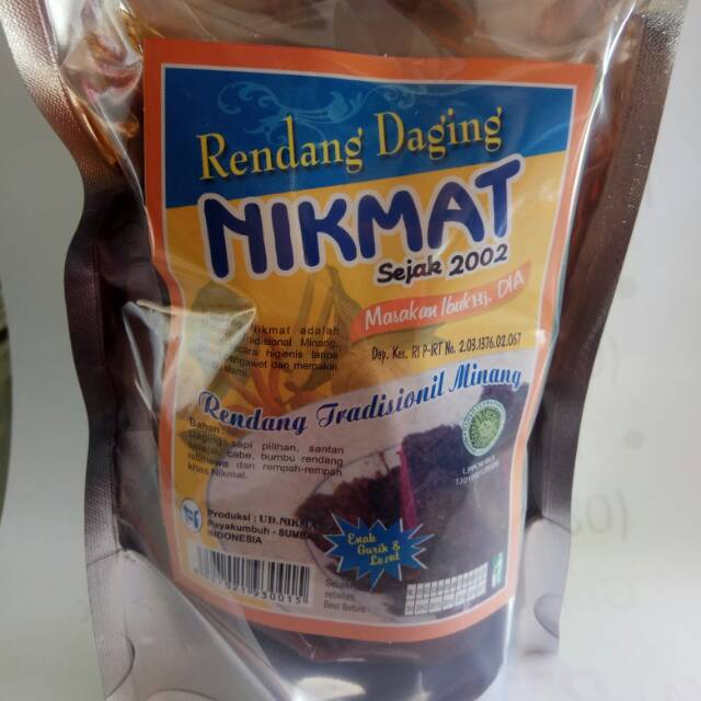 

Rendang daging potong