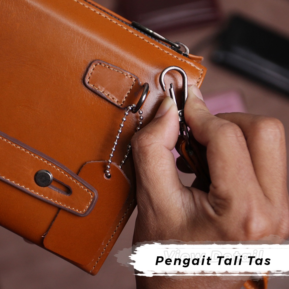 Dompet Kulit Wanita Dompet Kartu Pria Wanita Lipat Kulit Sapi Asli Original AH01 MARETHA WALLET Dompet Wanita Kulit Sapi Asli ALICE LEATHER AH01 KUALITAS TERJAMIN MEMUASKAN