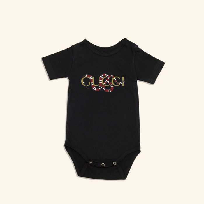 Jumper Bayi/Rumper/Bodysuit Gucc1 Snake Usia 0 sd 12 Bulan