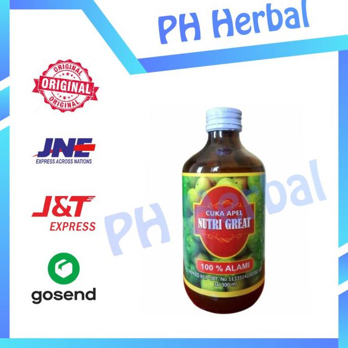 

Diskon Cuka Apel Nutri Great 100% Alami Big Sale