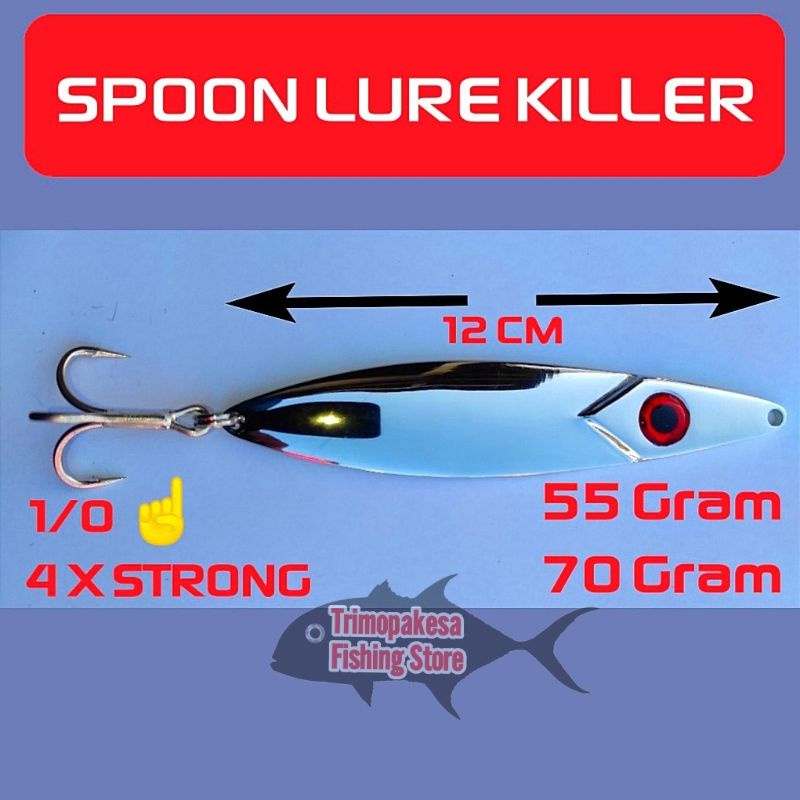 Spoon Casting 55 Gram / Spoon 70 Gram / Spoon Lure / Spoon Killer / Spoon Tenggiri / Spoon Giant Tra