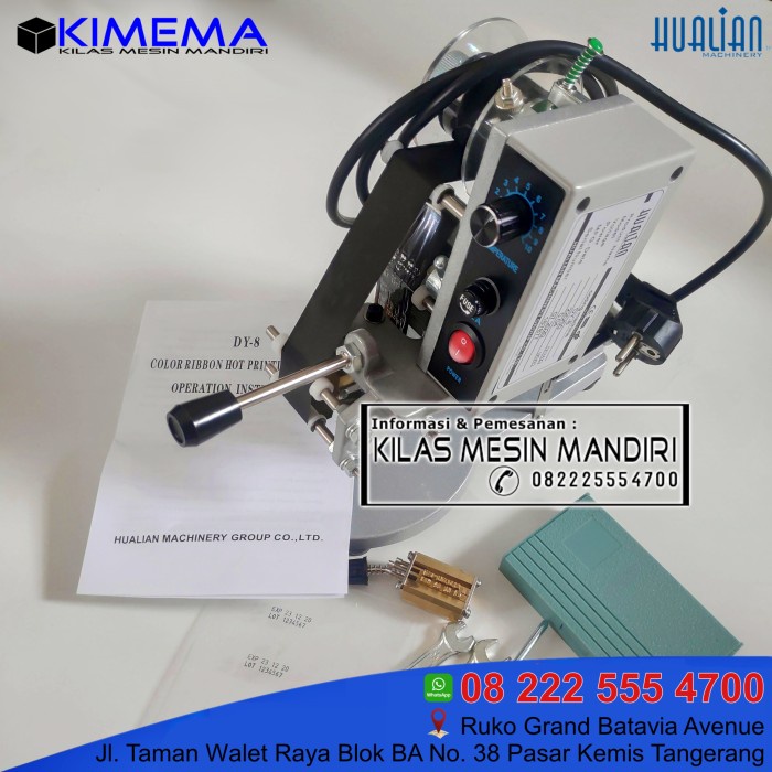 

Cuci Gudang Expired Date Printing Alat Cetak Tanggal Kadaluarsa Manual Coding Dy-8 Gilaa!!!