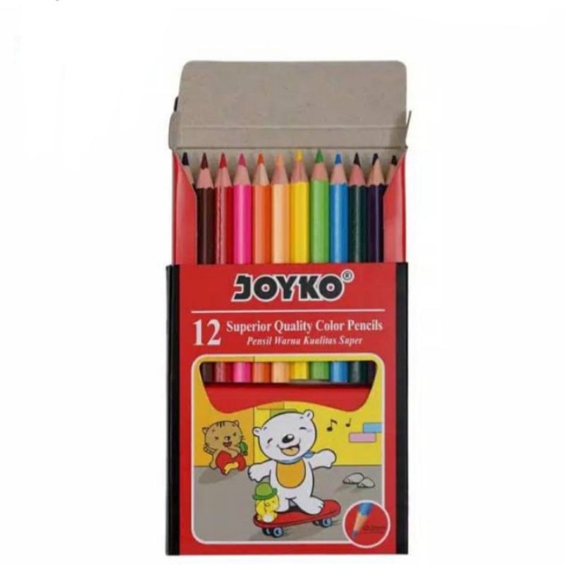

joyko colour pencil 12short