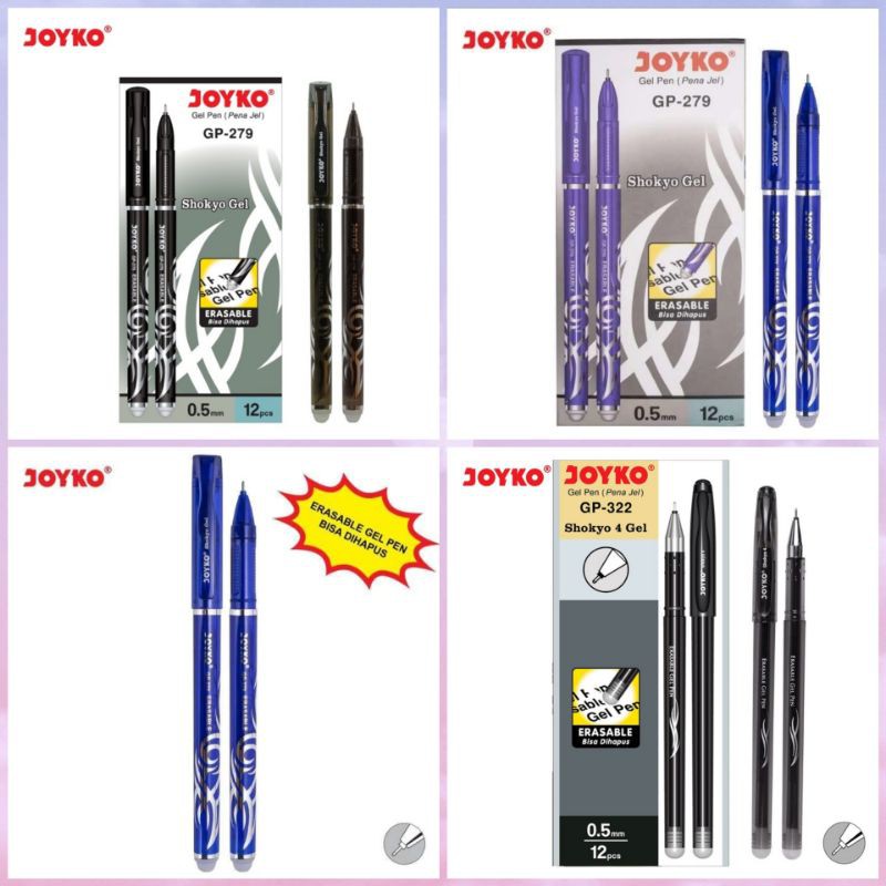 

Pulpen bisa di hapus Joyko 1000% JAMIN BERSIH