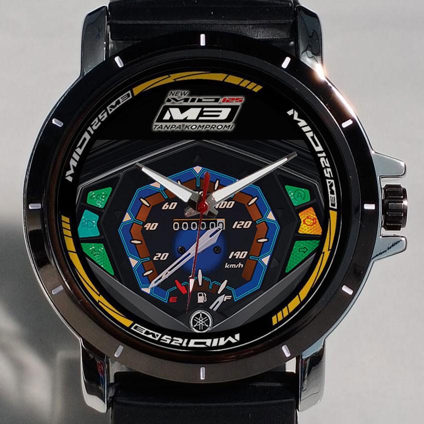 Jam Tangan Custom Mio M3 125 Yamaha Speedometer Art2