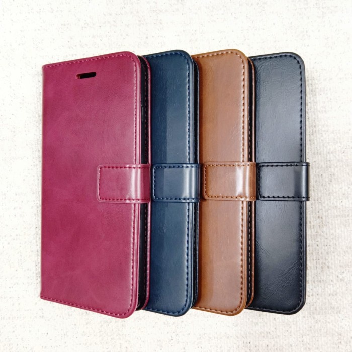 SARUNG BUKU REALME 8i - FLIP WALLET COVER CASE DOMPET