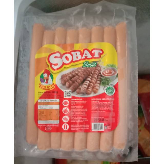 

Sosis ayam SOBAT 500gr