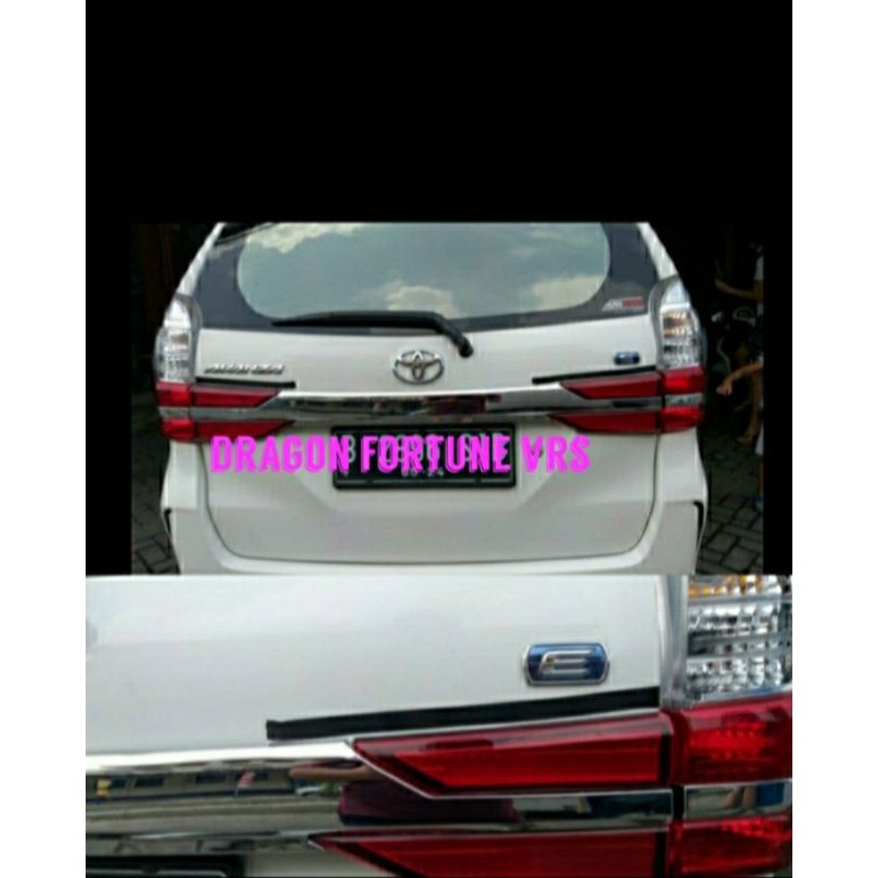 TRUNKLID + REFLEKTOR ALL NEW AVANZA 2020 CROME.