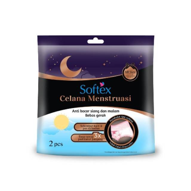 Softex Celana Menstruasi Isi 2pcs