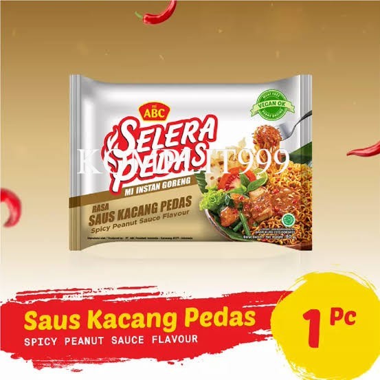 

MIE ABC SELERA PEDAS Rasa Saus Kacang Pedas