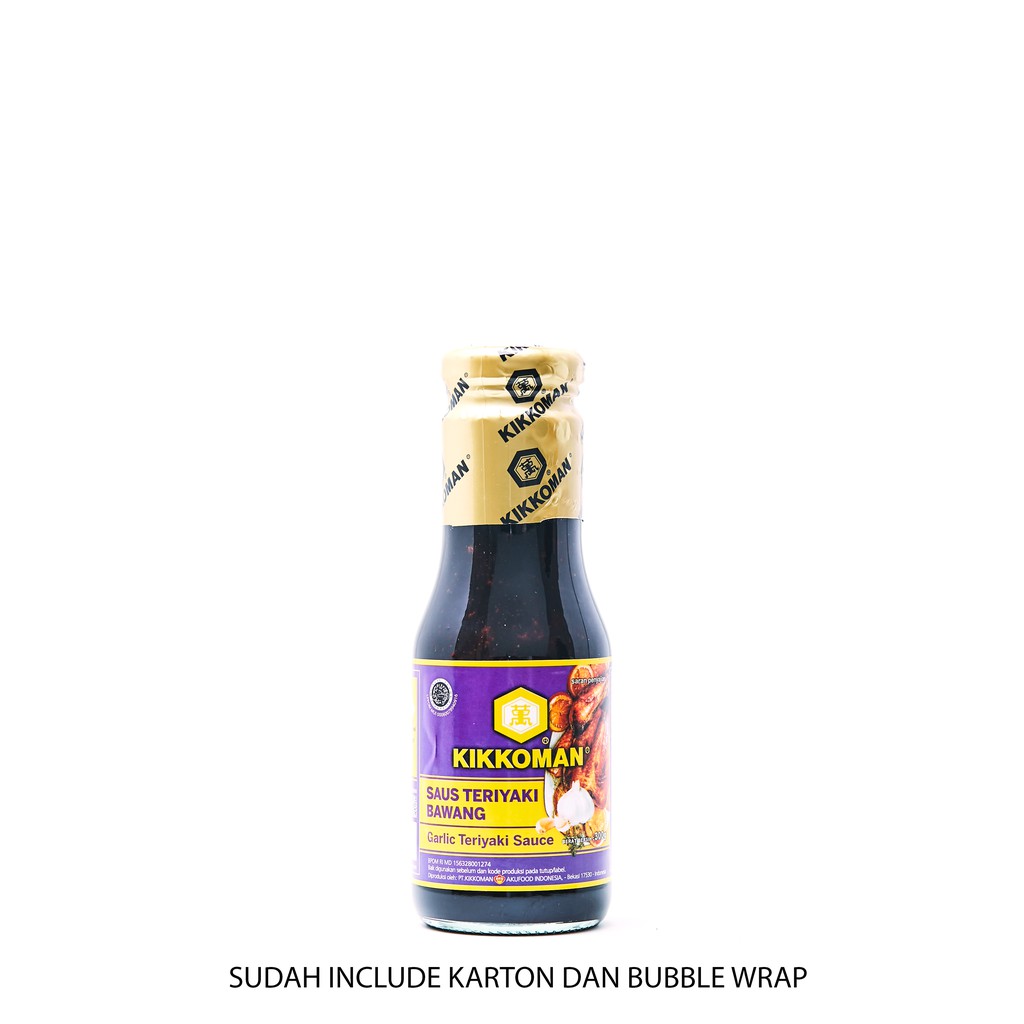 

Kikkoman Garlic Teriyaki Sauce | Saus Teriyaki Halal 300 gr