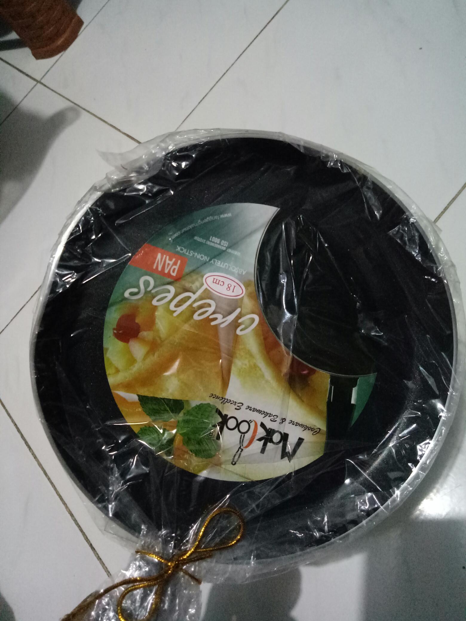 Makcook Wajan Crepes Pan 18 Cm Wajan Kue Pancake Lumpia