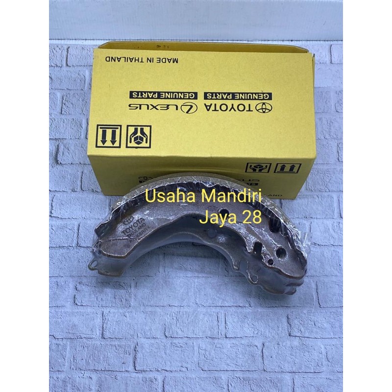 Kampas Rem Belakang Avanza Xenia Thailand Brake shoe Rear Avanza