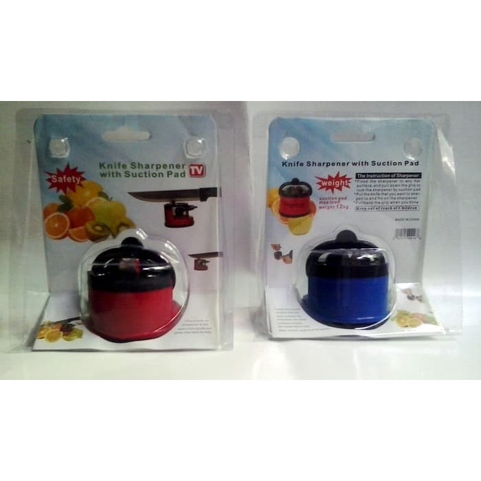 Kleva Sharp Alat Pengasah Pisau Dapur Suction Pad Knife Sharpener