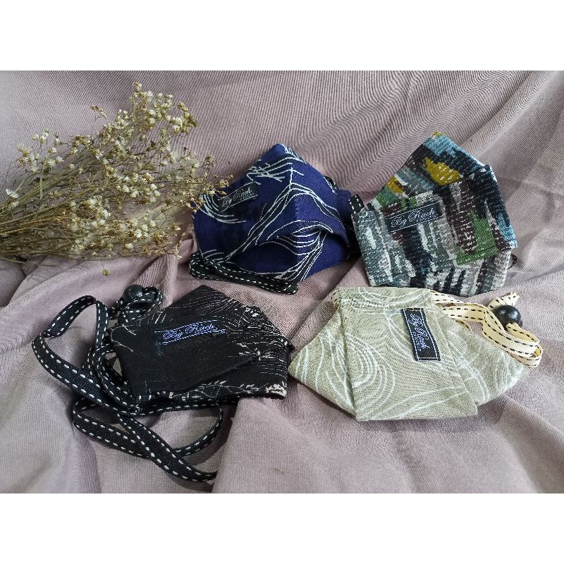 MASKER 3D MOTIF/MASKER 3D/MASKER 3 DIMENSI PAKAI STOPPER