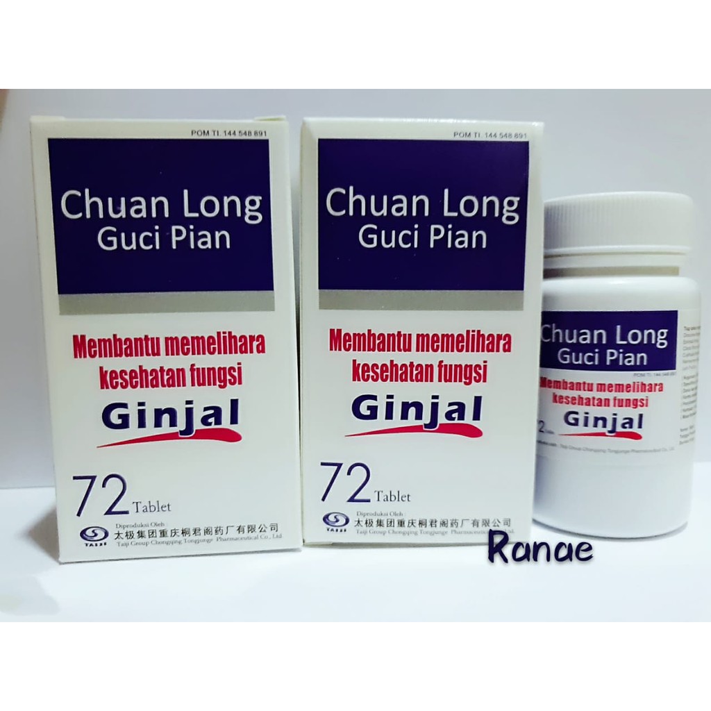 Chuan Long Guci Pian - Obat pengapuran tulang, nyeri sendi dll