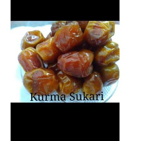 

Kurma Raja SUKARI Basah Premium Asli Sukkari 100% NR Dus Hijau