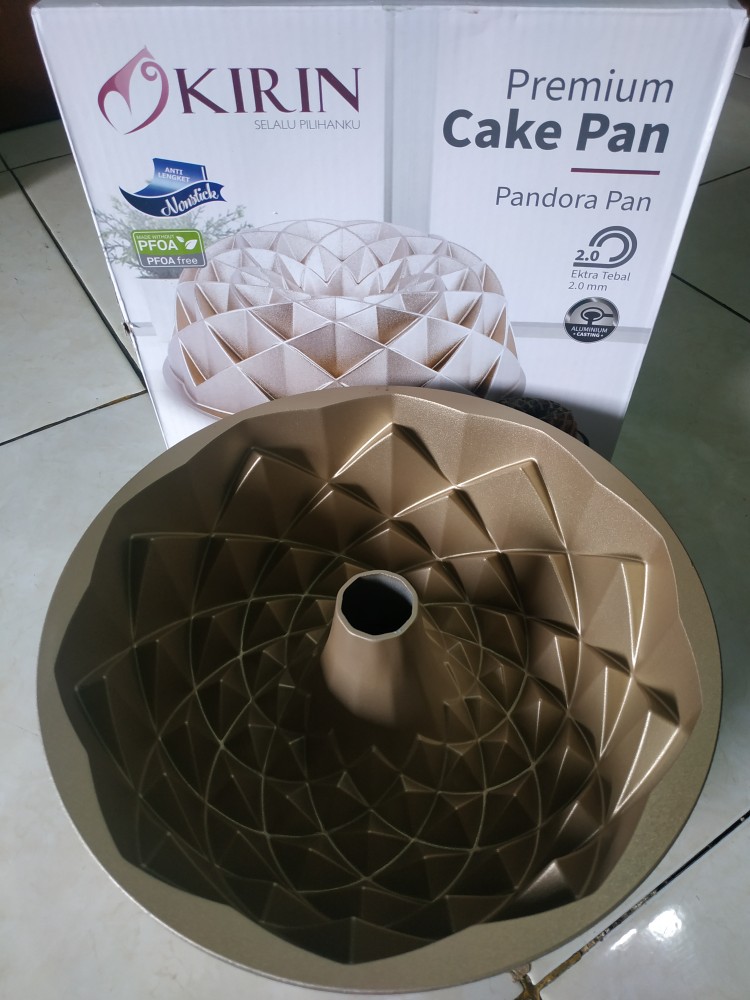 Kirin Loyang Kue Premium Cake Pan Die Cast Pandora Cetakan Kue
