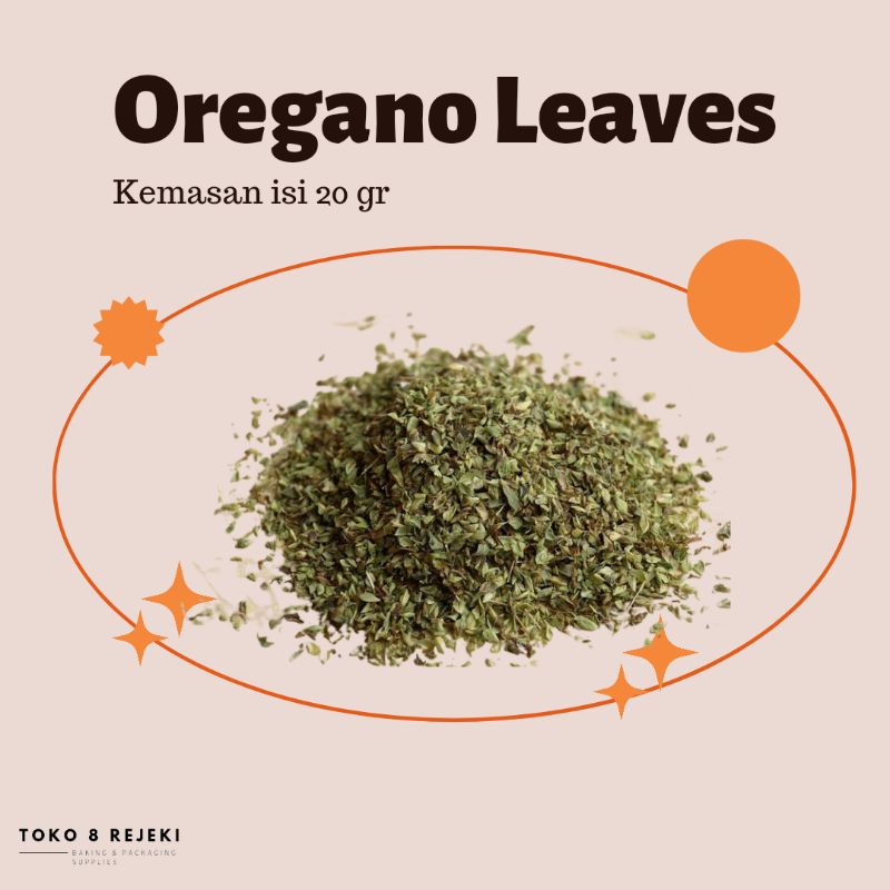 

Oregano Leaves daun oregano kering @20 gr