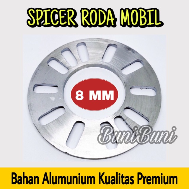 Spacer / Spicer Velg Roda / Ban Mobil Universal Ukuran 5 MM Dan 8 MM Kualitas Premium