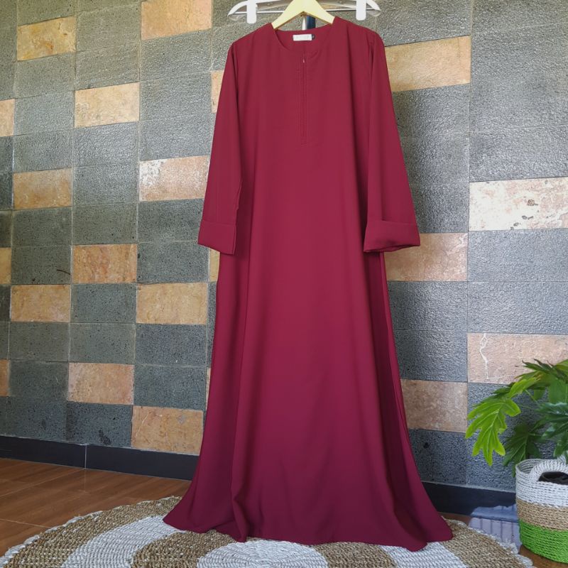 Habibah abaya wolfish gamis jumbo