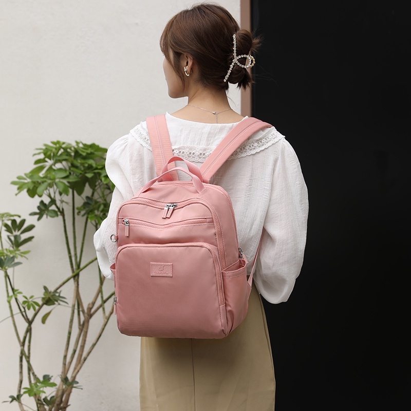 COLORFUL FOX 0423 Tas Ransel Wanita Backpack Wanita Remaja Tas Anti Air WATCHKITE BAEOS-6