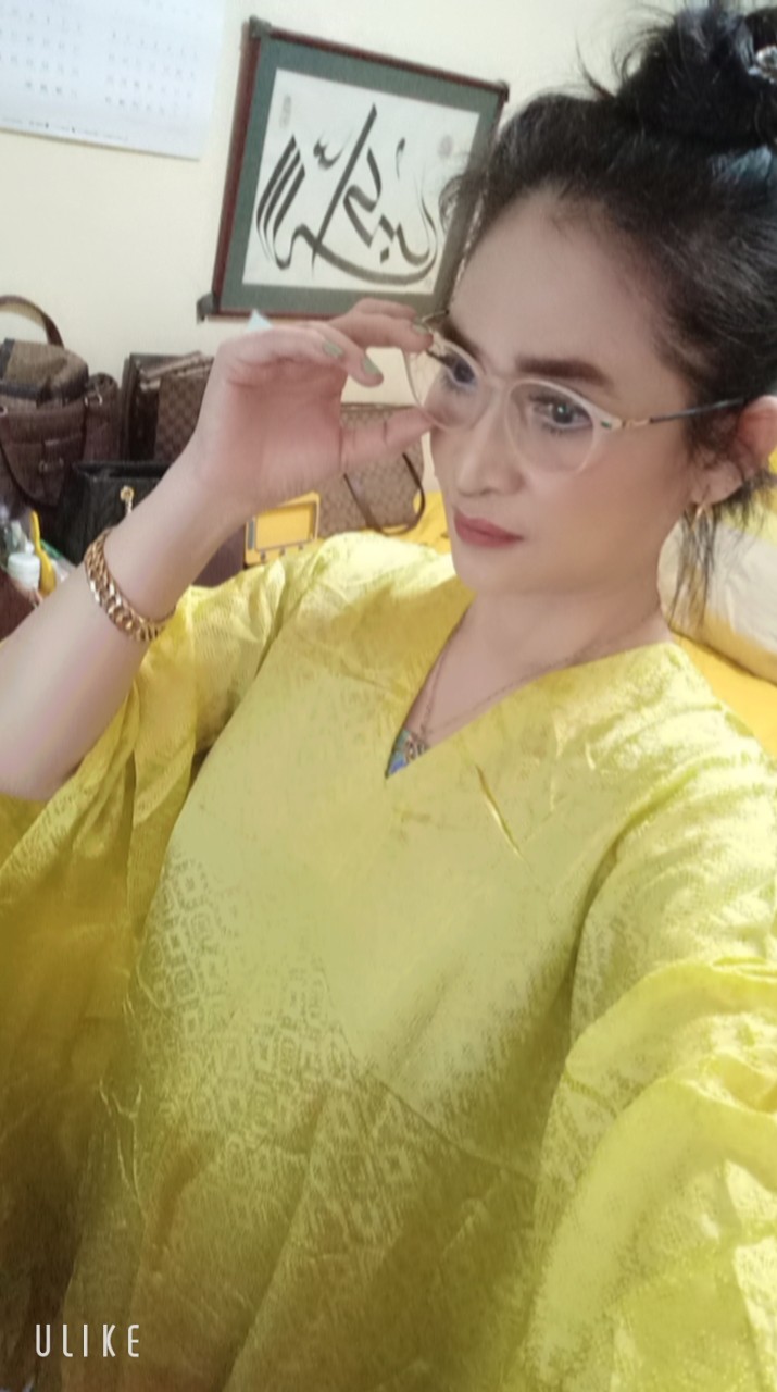 Setelan Rnb Long Kaftan Viscose Batik Tuman Solo