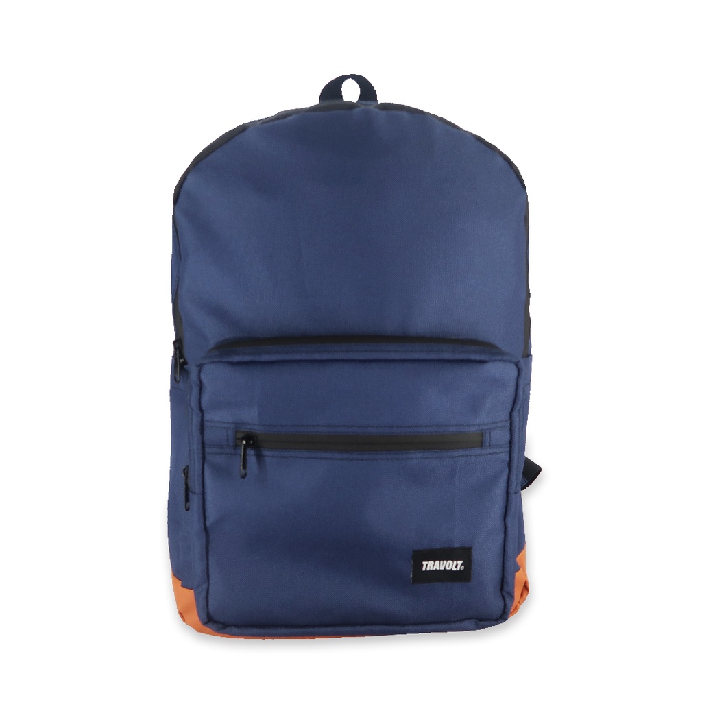 Backpack - Gemblok - Travolt - Rise - Ransel Laptop - Hitam - Navy