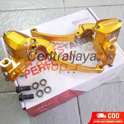Master Rem Brembo 2 Tabung Full CNC Original NMAX, PCX, ADV