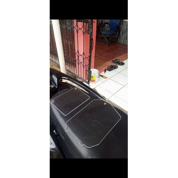Paket akrilik mudflap dan aki vario125/150led/new