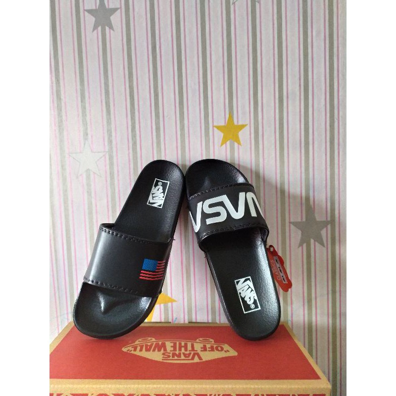 Sandal Vans NASA sendal slop casual murah grade original