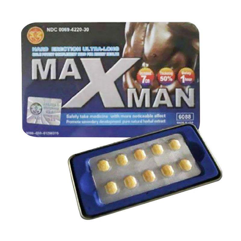 Penunjang Performa Maxman Tablet Obat Kuat Pria Herbal