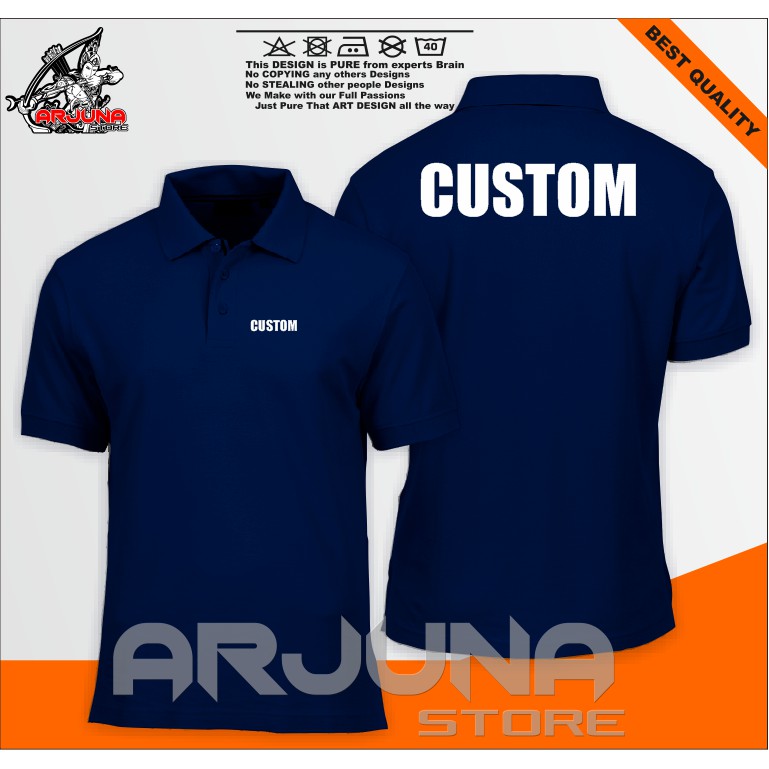 CUSTOM KAOS KERAH SABLON // CUSTOM SABLON BAJU KERJA // CUSTOM KAOS KERAH BAJU PERUSAHAN SABLON MURA
