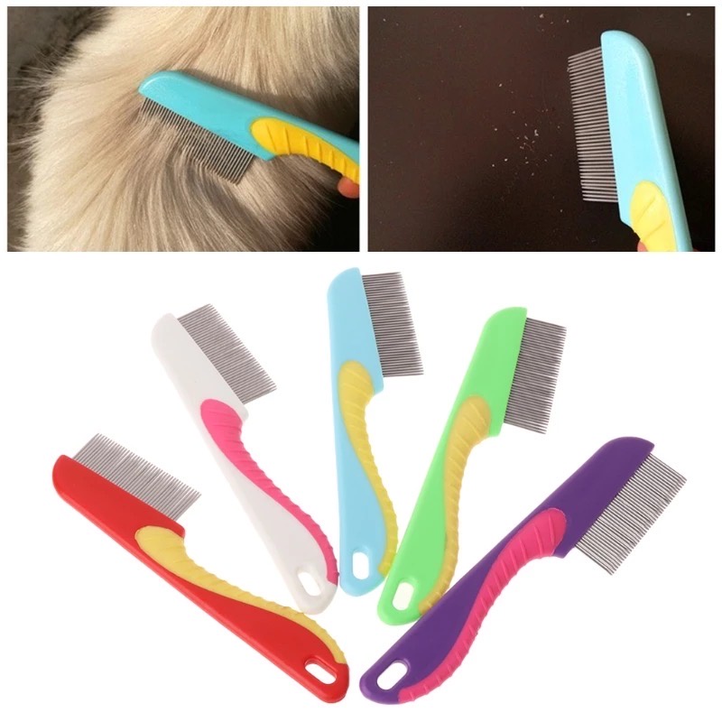 JR - SISIR KUTU GAGANG STAINLESS / SISIR RAMBUT KUTU / SERIT KUTU / SISIR SERIT KUTU / SISIR KETOMBE